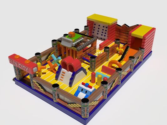 Fun City 펌플러블 실내 놀이터 11*7*3m